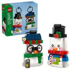 Klocki konstrukcyjne Iconic ŚWIĄTECZNE OZDOBY Z BAŁWANKAMI Lego (40812)