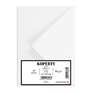 Koperta A5 biała Henry (5905701489435) 10 sztuk