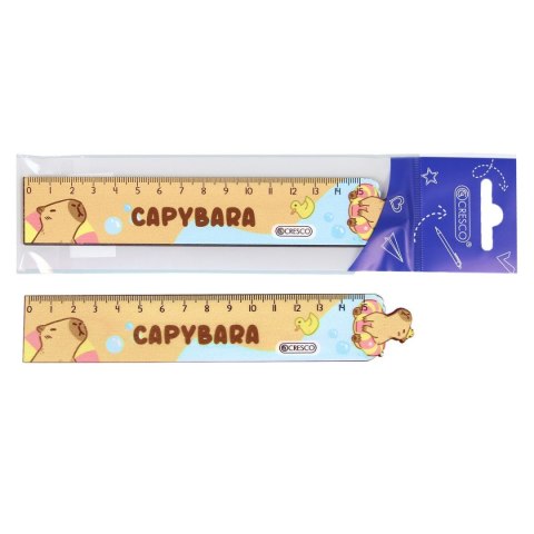 Linijka CAPYBARA 15 cm Cresco (224113)