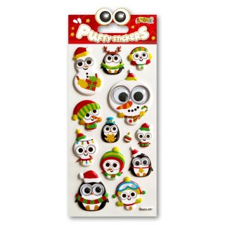 Naklejki świąteczne CHRISTMAS Animals II TT9084 Penmate (SWPx-2002)