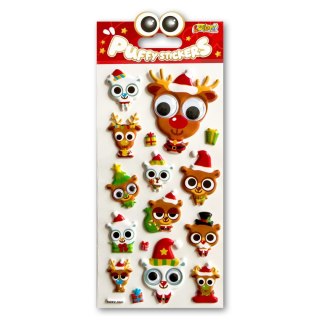 Naklejki świąteczne CHRISTMAS Animlas I TT9083 Penmate (SWPX-2001)