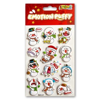 Naklejki świąteczne Emotion Snowmen TT9071 Penmate (SWPX-1801)