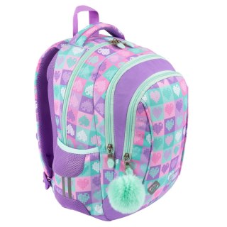 Plecak Candy Hearts 3 KOMORY St.right (BPL-26)