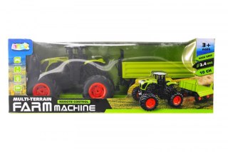 Traktor z przyczepą sterowany Lean (29746)