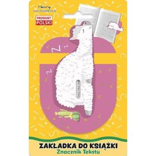 Zakładka do książki ZAKŁADKA ZNACZNIK 2 śPIĄCA LAMA Henry (5905701487349)