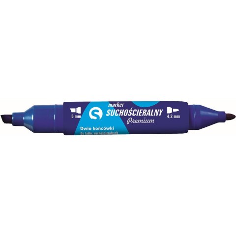 Marker permanentny Premium wkład niebieski 4,2-5,0mm okrągła/ścięta końcówka Tetis (KM504-N2)