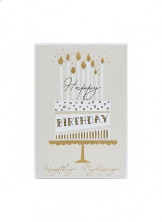 Kartka składana A5 A5 BROKAT CAKE Henry (5908451987121)