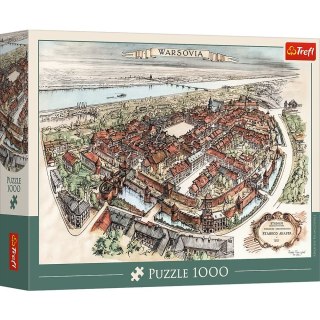 Puzzle Warszawa - Projekt Rekonstrukcji Starego Miasta, 1951 Trefl (12206)