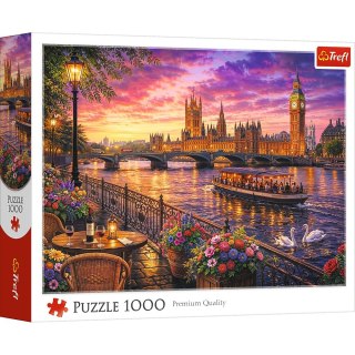 Puzzle Wieczór nad Tamizą, Londyn Trefl (10947)