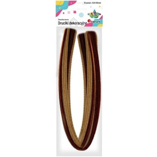 Drucik Craft-Fun Series kreatywny kolor: brązowy 500mm 15 szt Titanum (109 20 010)