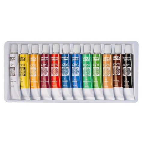 Farba akrylowa Happy Color kolor: mix 12ml Happy Color (HA 7370 0012-K12)