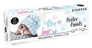 Farby plakatowe Enchantimals kolor: mix 20ml 12 kolor. Starpak (437220)