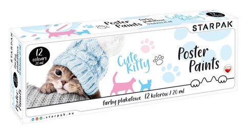 Farby plakatowe Enchantimals kolor: mix 20ml 12 kolor. Starpak (437220)