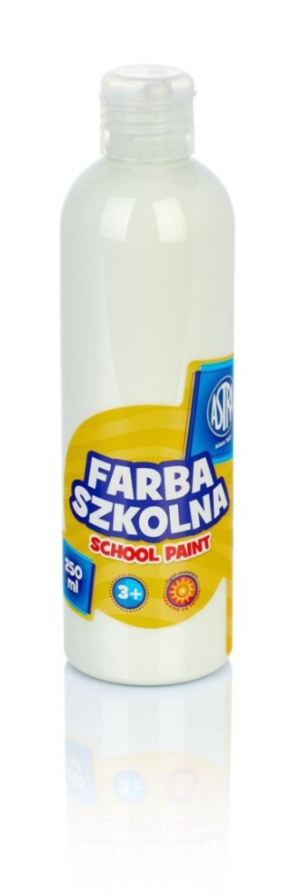 Farby plakatowe kolor: biała 250ml 1 kolor. Astra