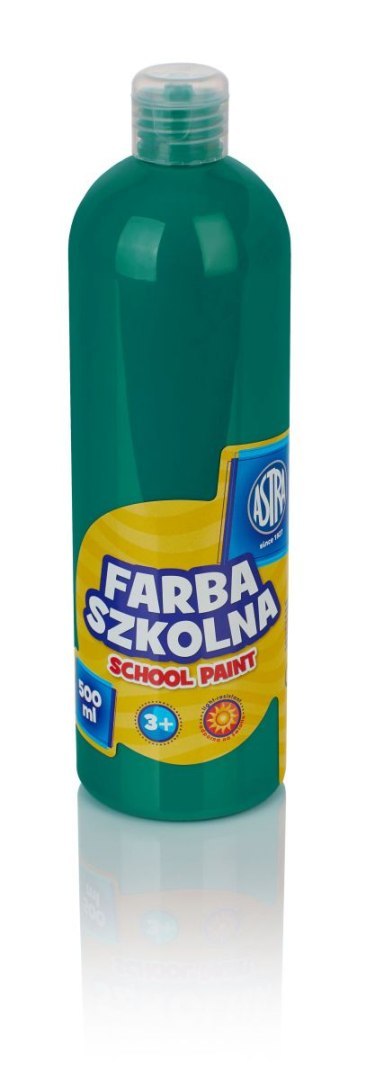 Farby plakatowe kolor: szmaragdowy 500ml 1 kolor. Astra (301112010)