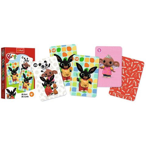 Karty Bing Piotruś Trefl (08509) 25 sztuk