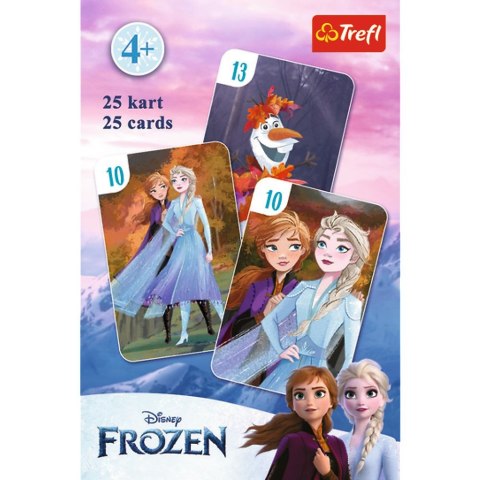 Karty Frozen Piotruś Trefl (08504) 25 sztuk