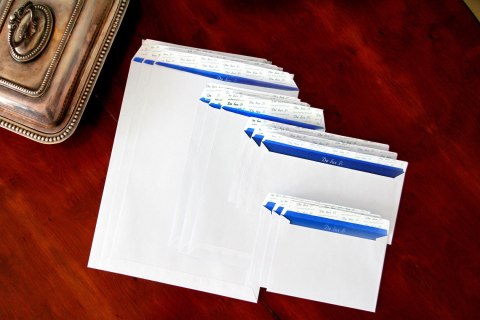 Koperta Delux HK DL biała [mm:] 110x220 A&G Koperty (5930) 1000 sztuk