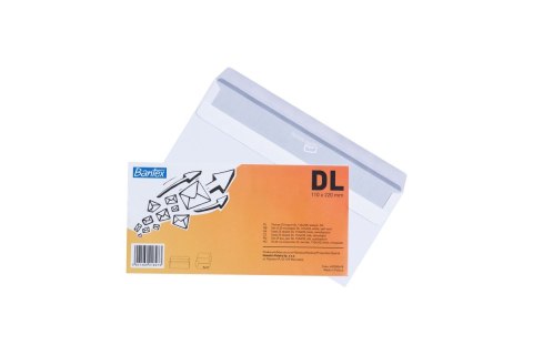 Koperta SK DL biała Bantex (400089388) 50 sztuk