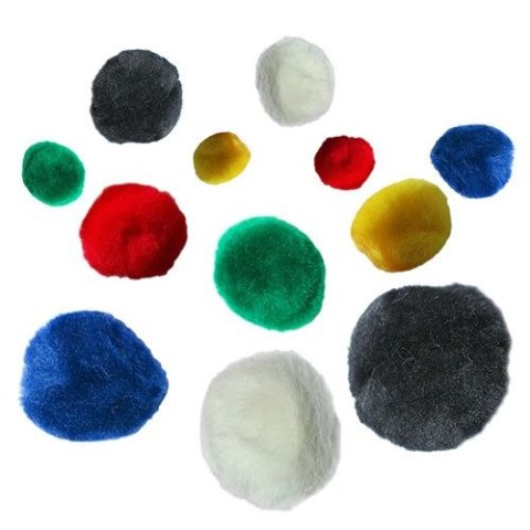 Pompony Craft-Fun Series mix 68 szt Titanum (0124)