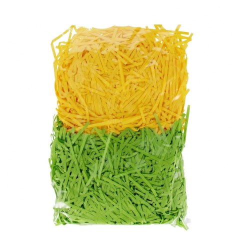 Rafia zielony/żółty 30g Craft With Fun (555382)