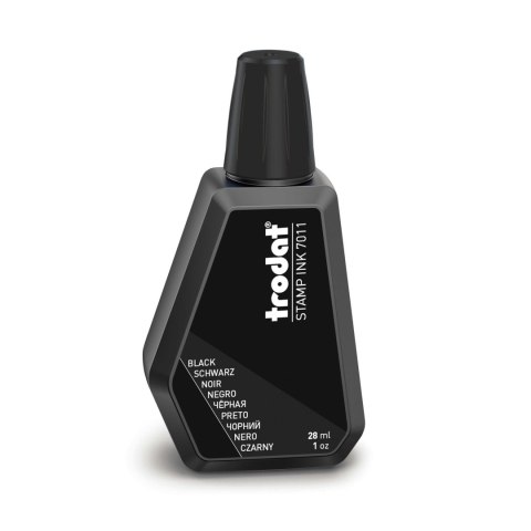 Tusz do stempli kolor: czarny 28ml Trodat (7011)