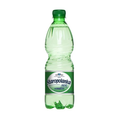 WODA STAROPOLANKA 500ML GAZOWANA