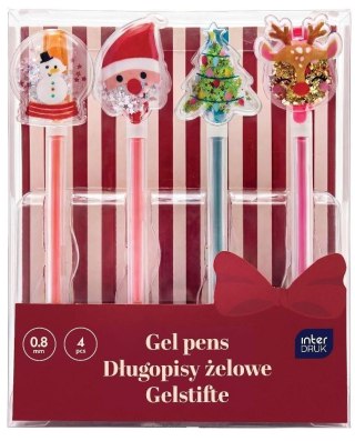 Długopis CHRISTMAS z figurką Interdruk (4 szt)