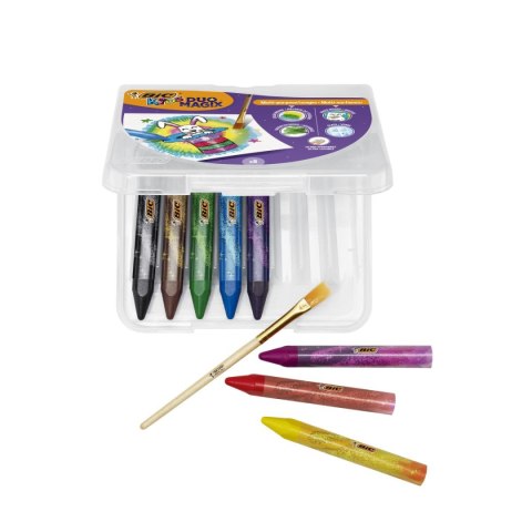 Kredki ołówkowe Evolution 12 kol 8 kol. Bic Kids (829029)