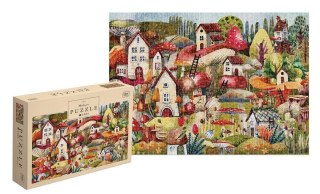 Puzzle Houses 1 Mushrooms FSC mix 100% 1000 el. Interdruk