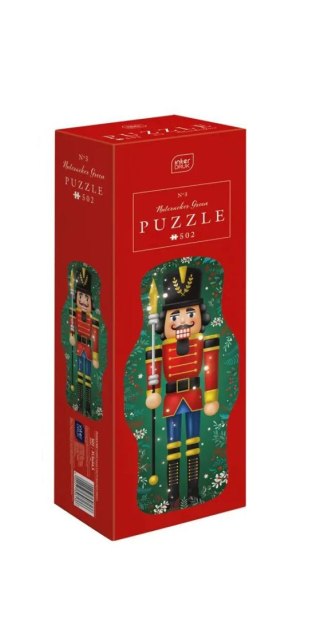 Puzzle SHAPE CHRISTMAS 3 NUTCRACKER GRENN 502 el. Interdruk (396136)