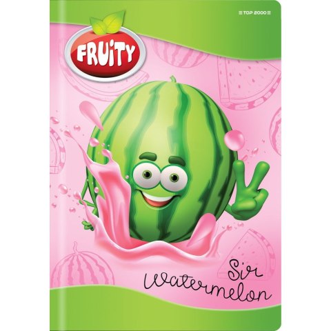 Zeszyt A5 Fruity 16k. 70g gładka Top 2000 (400114097)