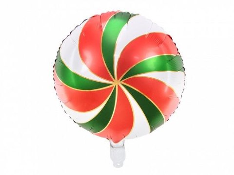 Balon foliowy Cukierek, 35cm, mix 18cal Partydeco (FB107-000)
