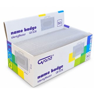 Identyfikator GR-50B [mm:] 90x59 Grand (130-1991)