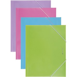 Teczka kartonowa na gumkę A4 różowy pastelowy Panta Plast (ex4302)