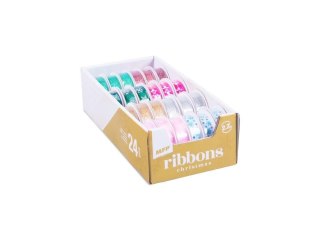 Wstążka Boże Narodzenie mix 1 15x2,7 [mm x m] mix Mfp (8886469)