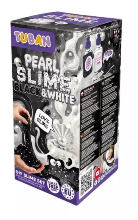 Glut ZESTAW DIY PEARL BLACK&WHITE Tuban (TU3901)
