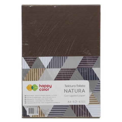 Arkusz piankowy kolor: mix 5 ark. [mm:] 210x297 Happy Color (HA 7720 2030-NATURA)