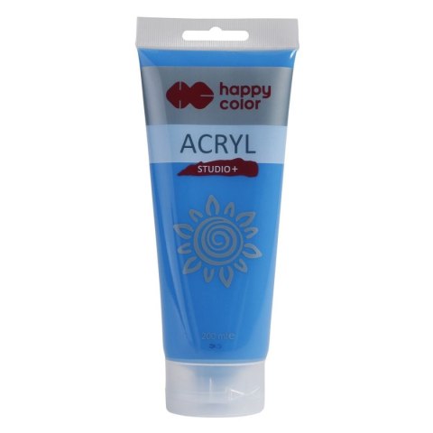 Farba akrylowa kolor: niebieska 200ml Happy Color (HA 7370 0200-30)