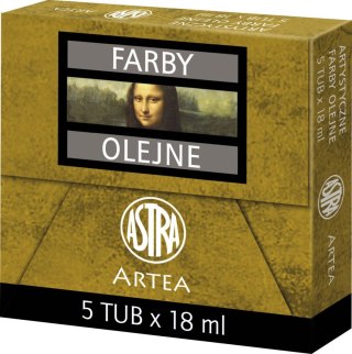 Farba olejna kolor: umbra palona 18ml 1 kolor. Artea (83410968)