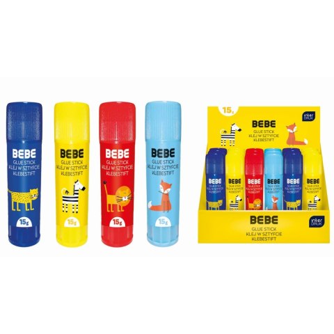 Klej w sztyfcie BB KIDS 15g 15g Bebe (5902277327833)