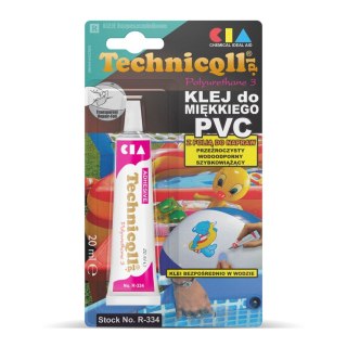 Klej w tubie do miękkiego PVC 20ml Technicqll (R-334)