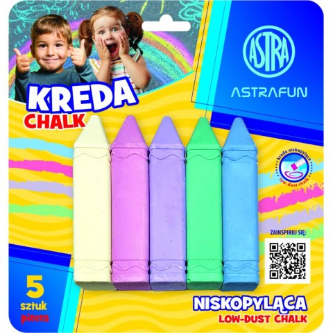 Kreda Jumbo kolor: mix 5 szt Astra Fun (330022002)