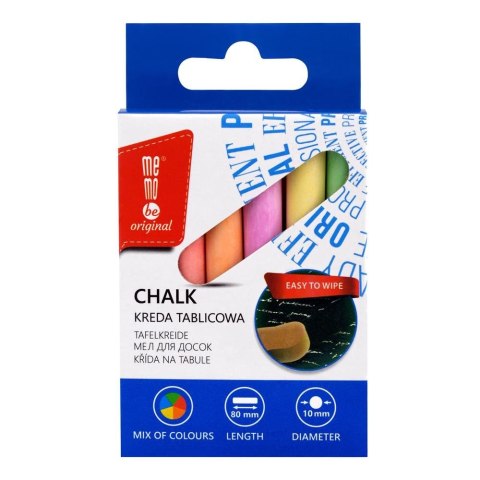 Kreda kolor: mix 12 szt Memobe (MK003-99)