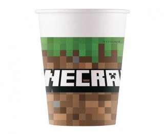 Kubek jednorazowy Minecraft 8szt. papier 200ml Godan (95442)