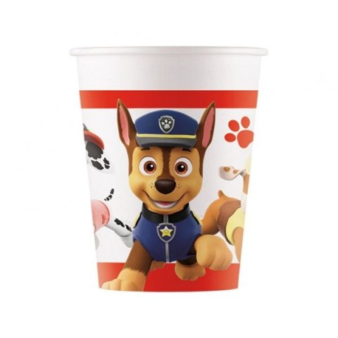 Kubek jednorazowy Paw Patrol - Ready for Action (Nickelodeon) 8 szt. papier 200ml Godan (93470)