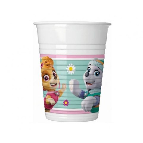 Kubek jednorazowy Psi Patrol 8szt. plastik 200ml Godan (93560)