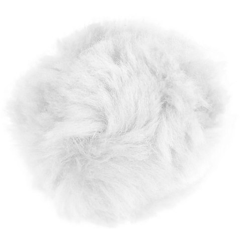 Pompony Craft-Fun Series akrylowe białe 45 szt Titanum