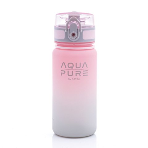 Bidon AQUA PURE by pink/grey 400ml Astra (511023001)