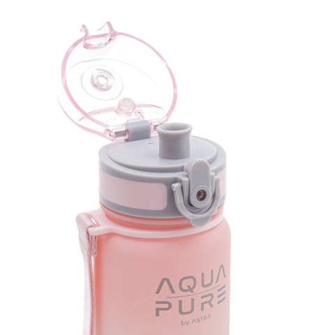 Bidon AQUA PURE by pink/grey 400ml Astra (511023001)